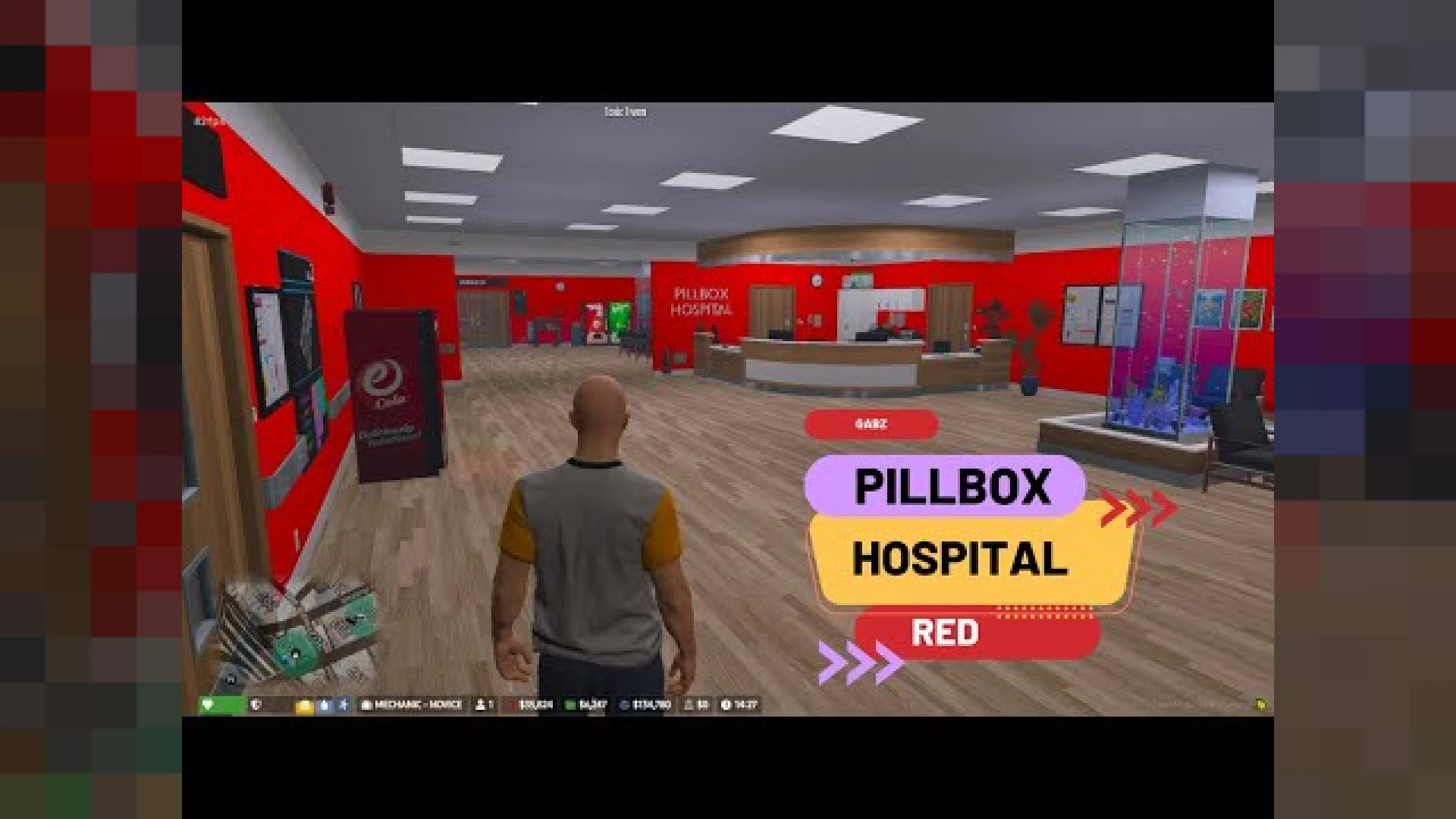 Pillbox Medical Center MLO hospital reception and treatment rooms for FiveM
