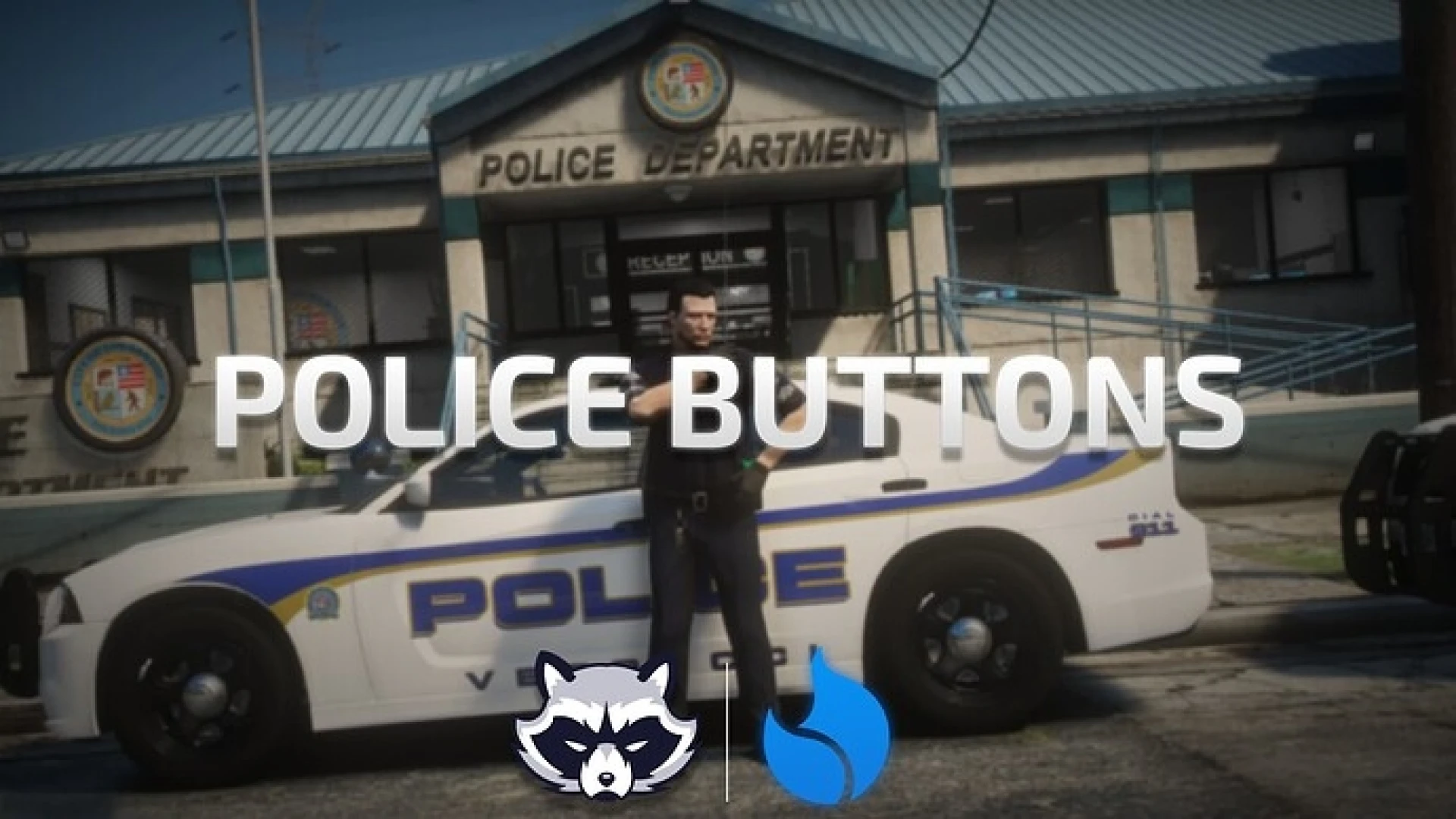 Police Buttons FiveM script — officer panic and waypoint quick actions