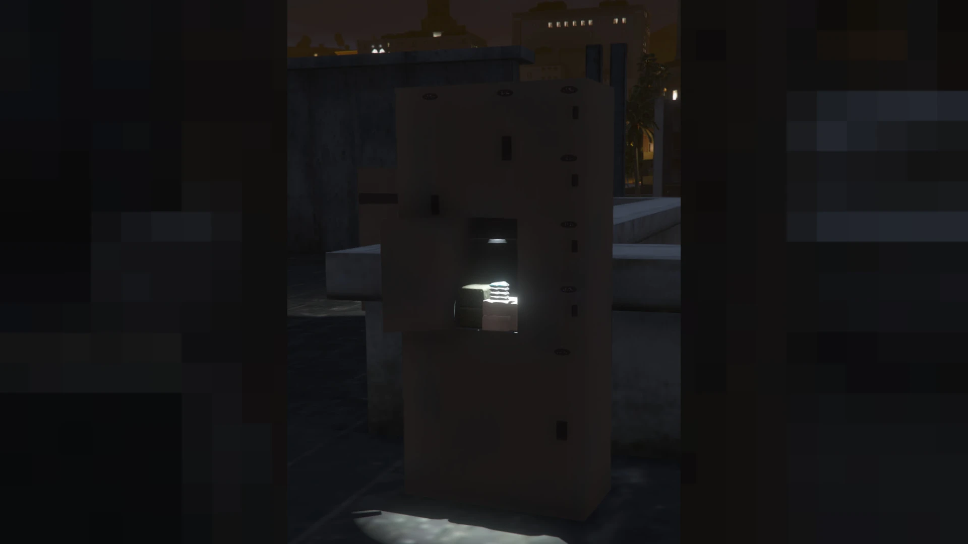 Police evidence lockers room in a FiveM police station with stored weapons — view 2