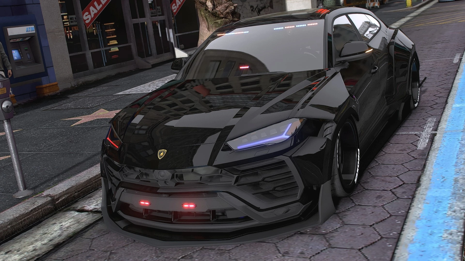 Police Lamborghini FiveM pursuit supercar with liveries