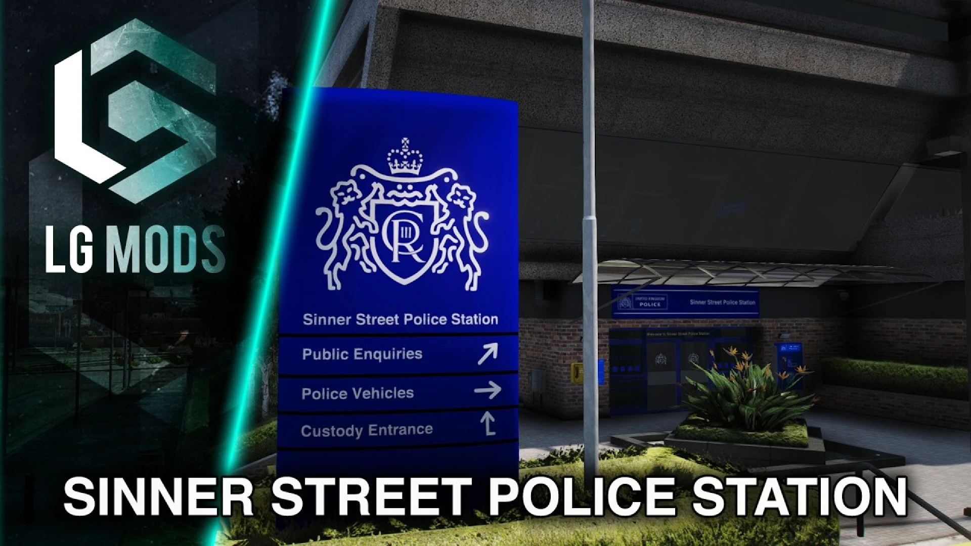 Police Station MLO law enforcement interior for FiveM