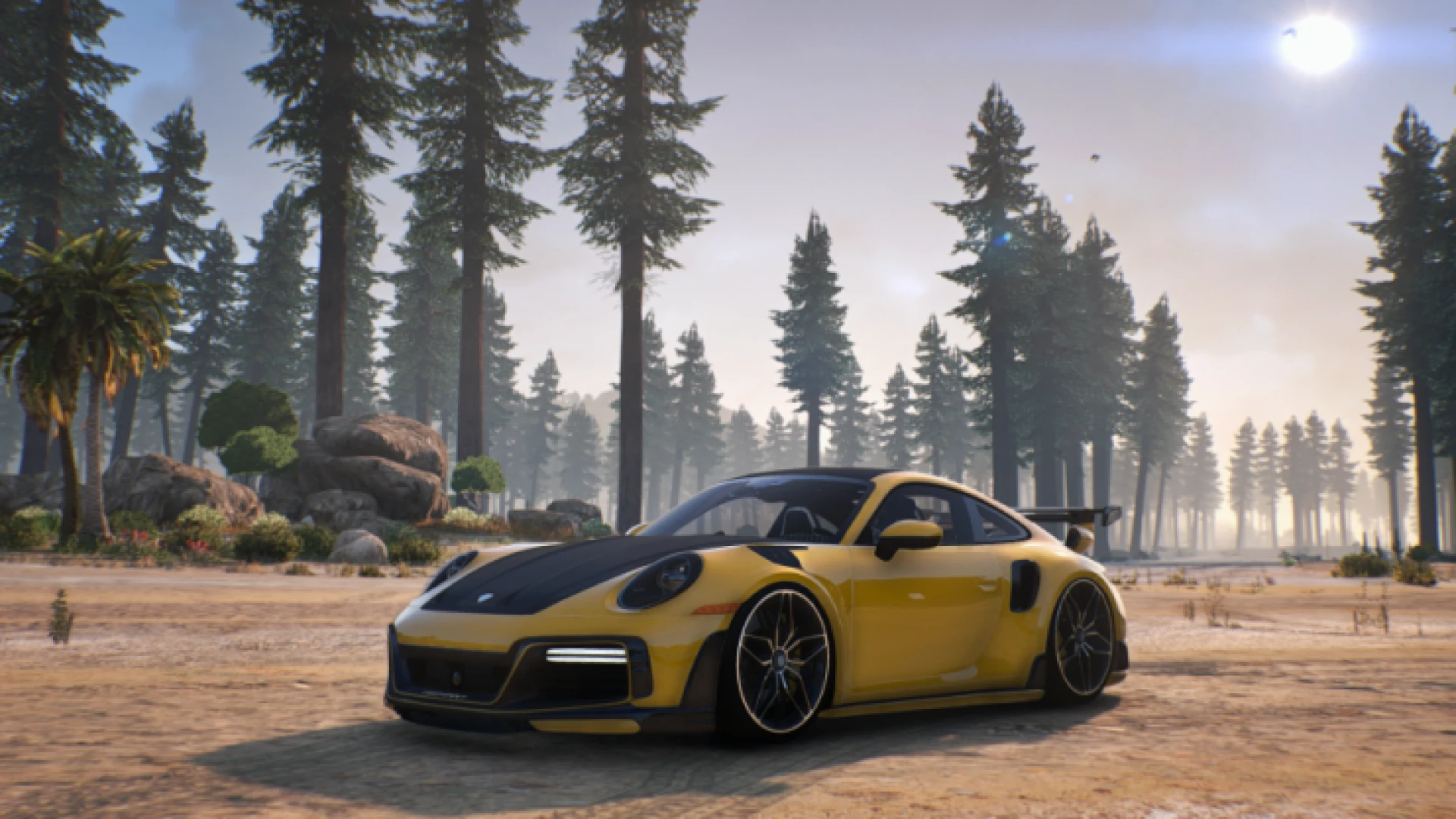 Porsche 911 GT3 992 track supercar in Los Santos for FiveM