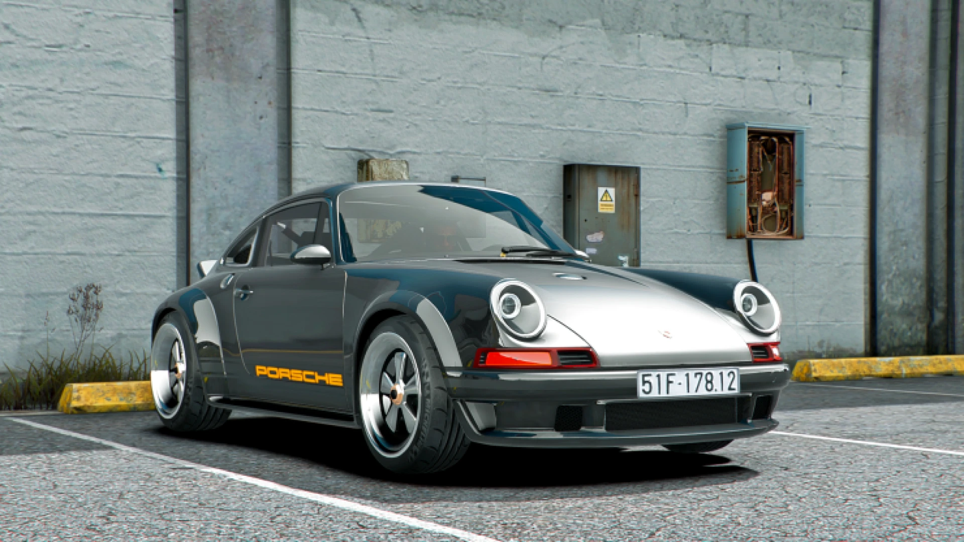 Porsche 911 Singer DLS reimagined sports car add-on for FiveM