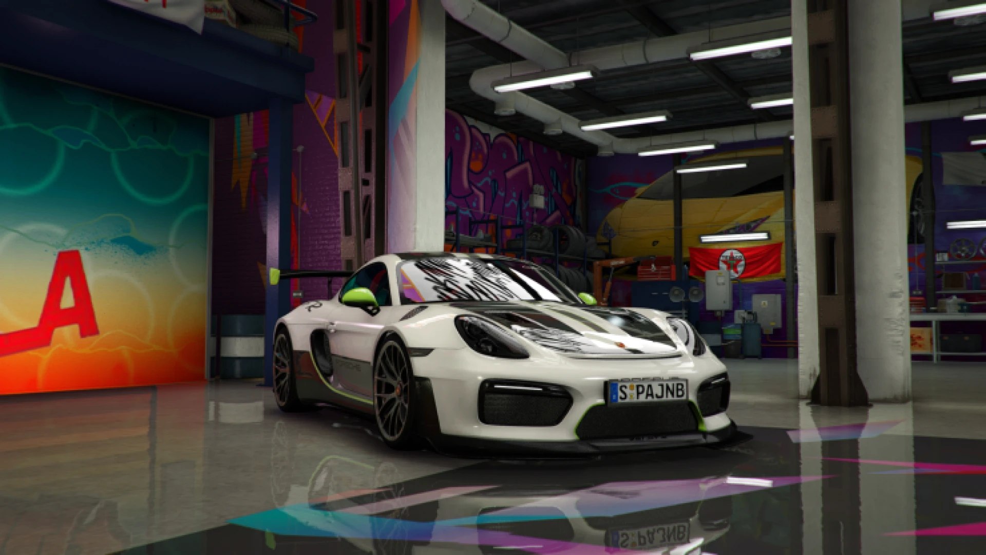 Porsche 981 Boxster FiveM add-on sports car showcase