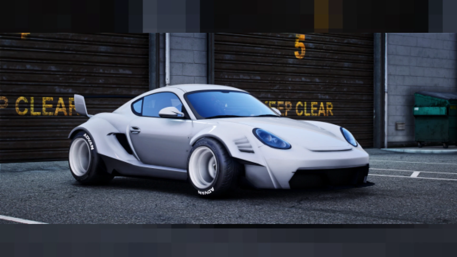 Porsche Cayman drift Hamada bodykit FiveM