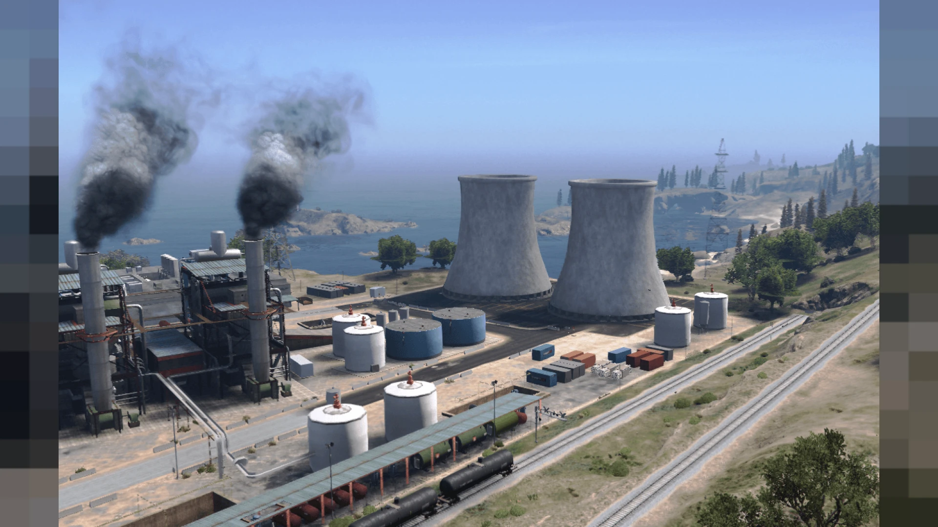 Power Plant MLO industrial energy complex interior in FiveM