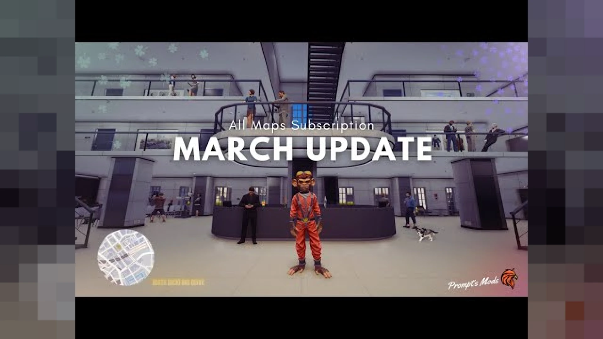 Vespucci City Hall MLO interior preview for FiveM roleplay servers