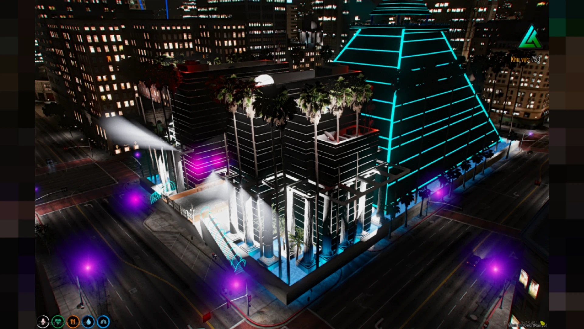 Pyramid casino mlo gaming floor at Legion Square in FiveM