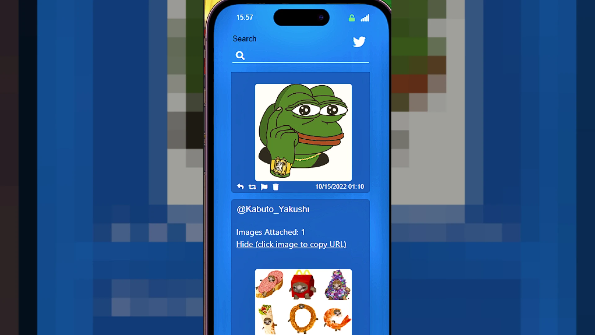 iPhone 14 phone interface with app grid on a FiveM screen