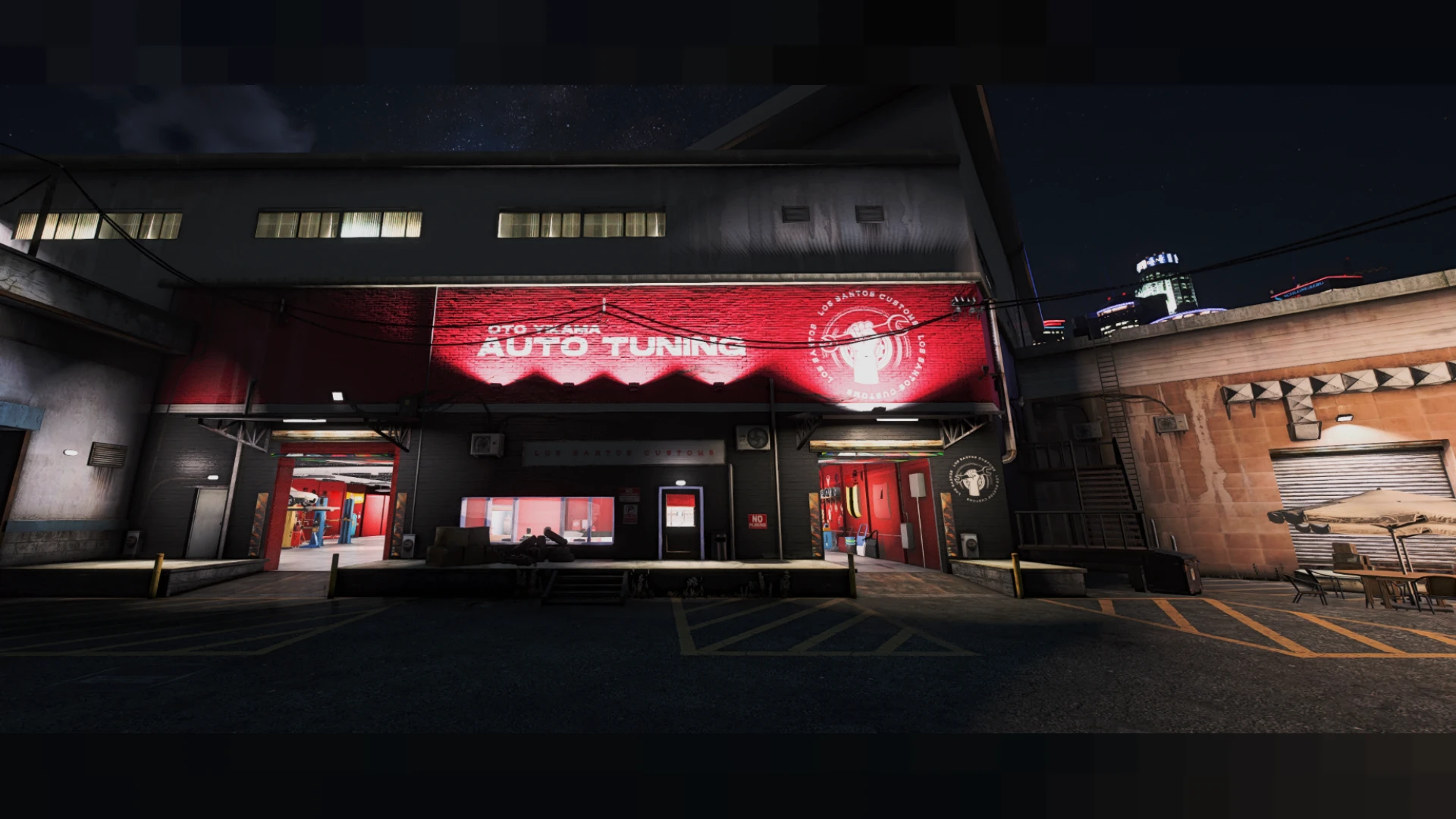 LS custom garage tuning shop interior MLO for FiveM