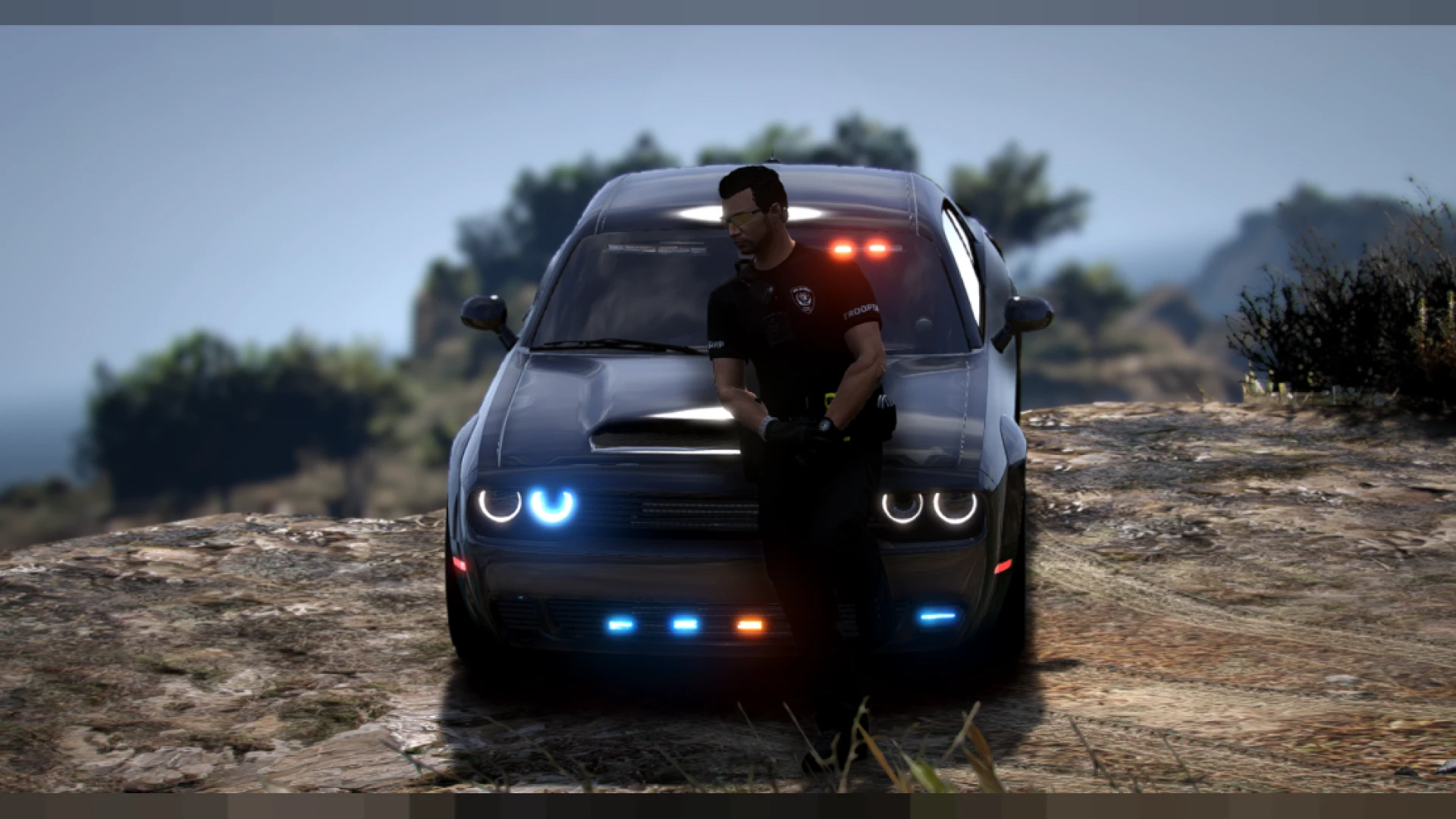 Raf ReShade preset v3 color grade in FiveM — view 2