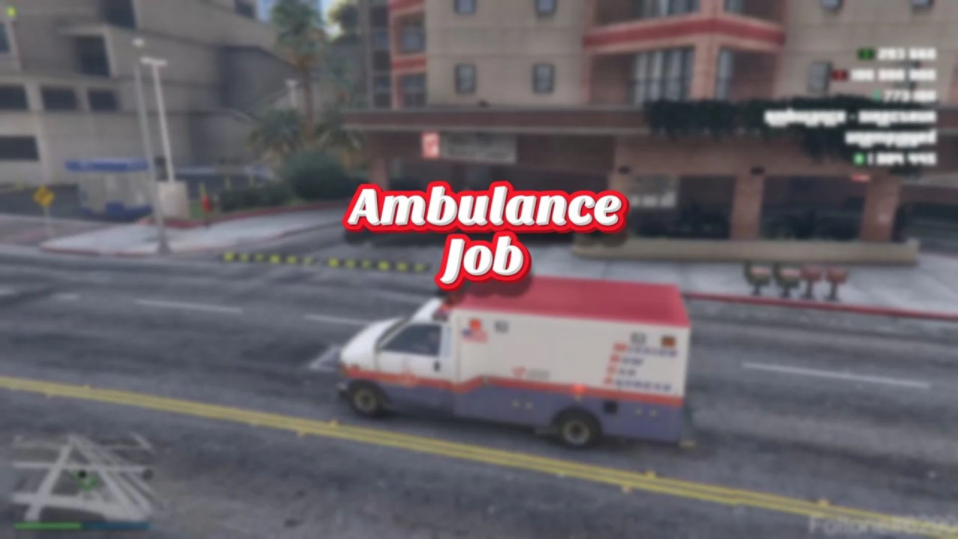 ambulance job script preview for FiveM roleplay