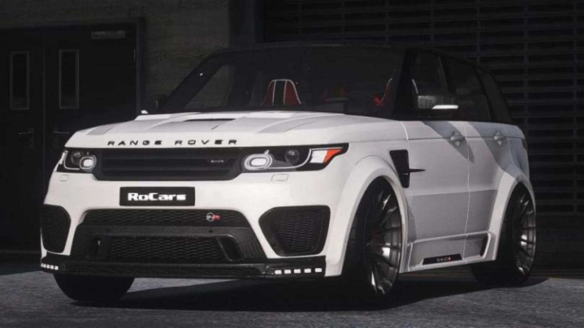 Range Rover Sport SVR Mansory FiveM add-on luxury SUV car