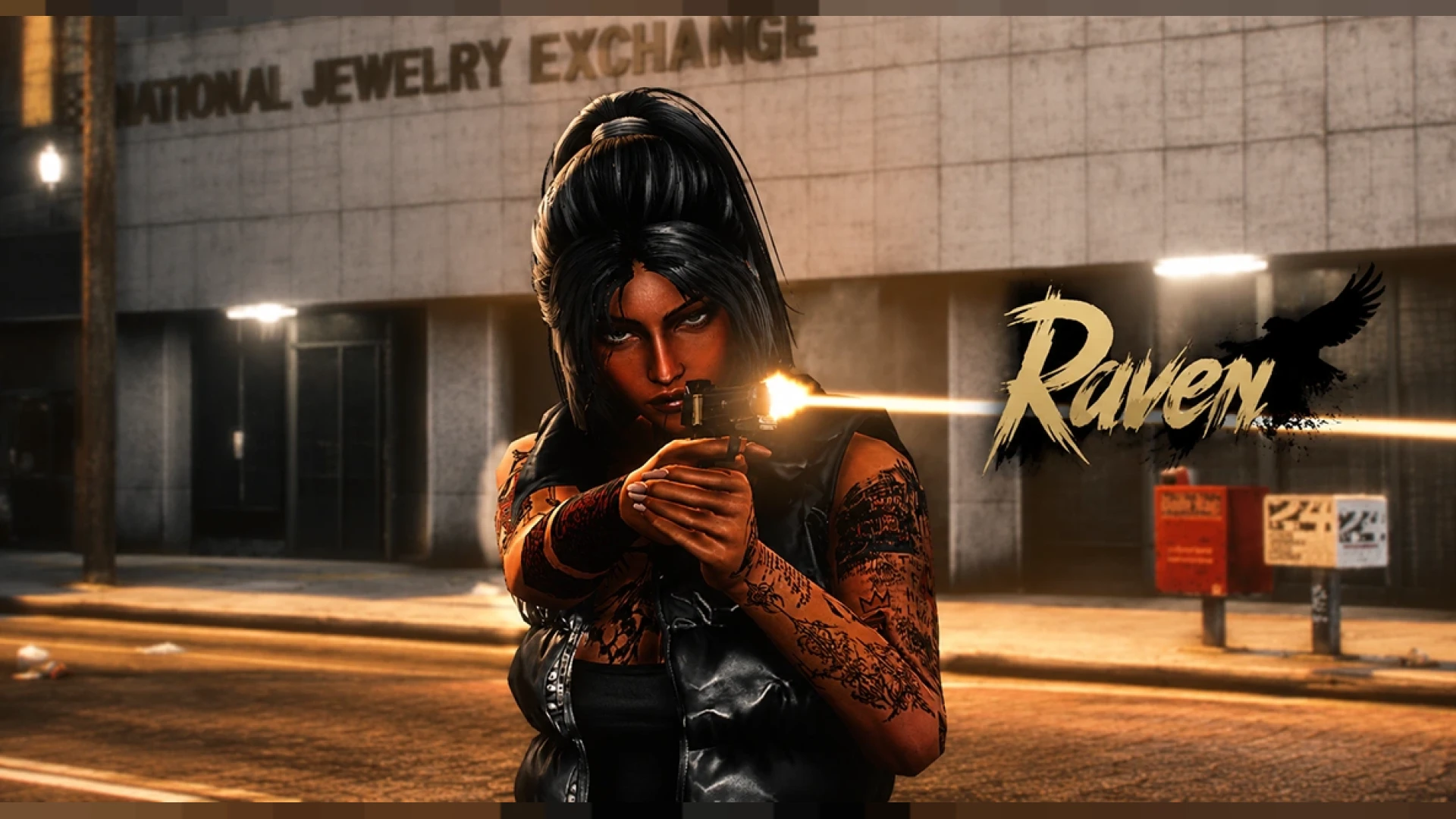 Raven ped custom character model for FiveM roleplay