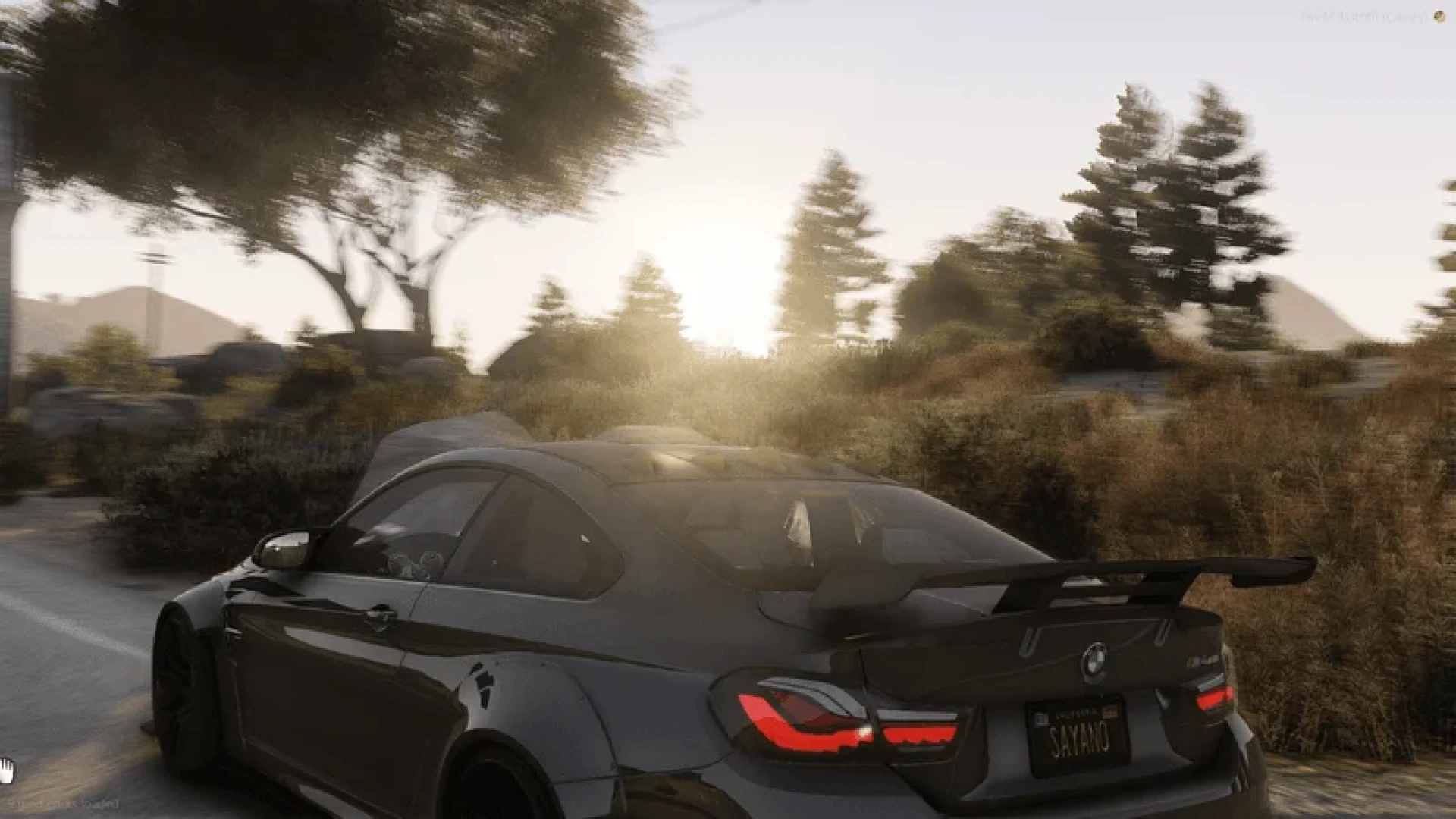 Realistic Reshade 4 cinematic preset with deep shadows in FiveM