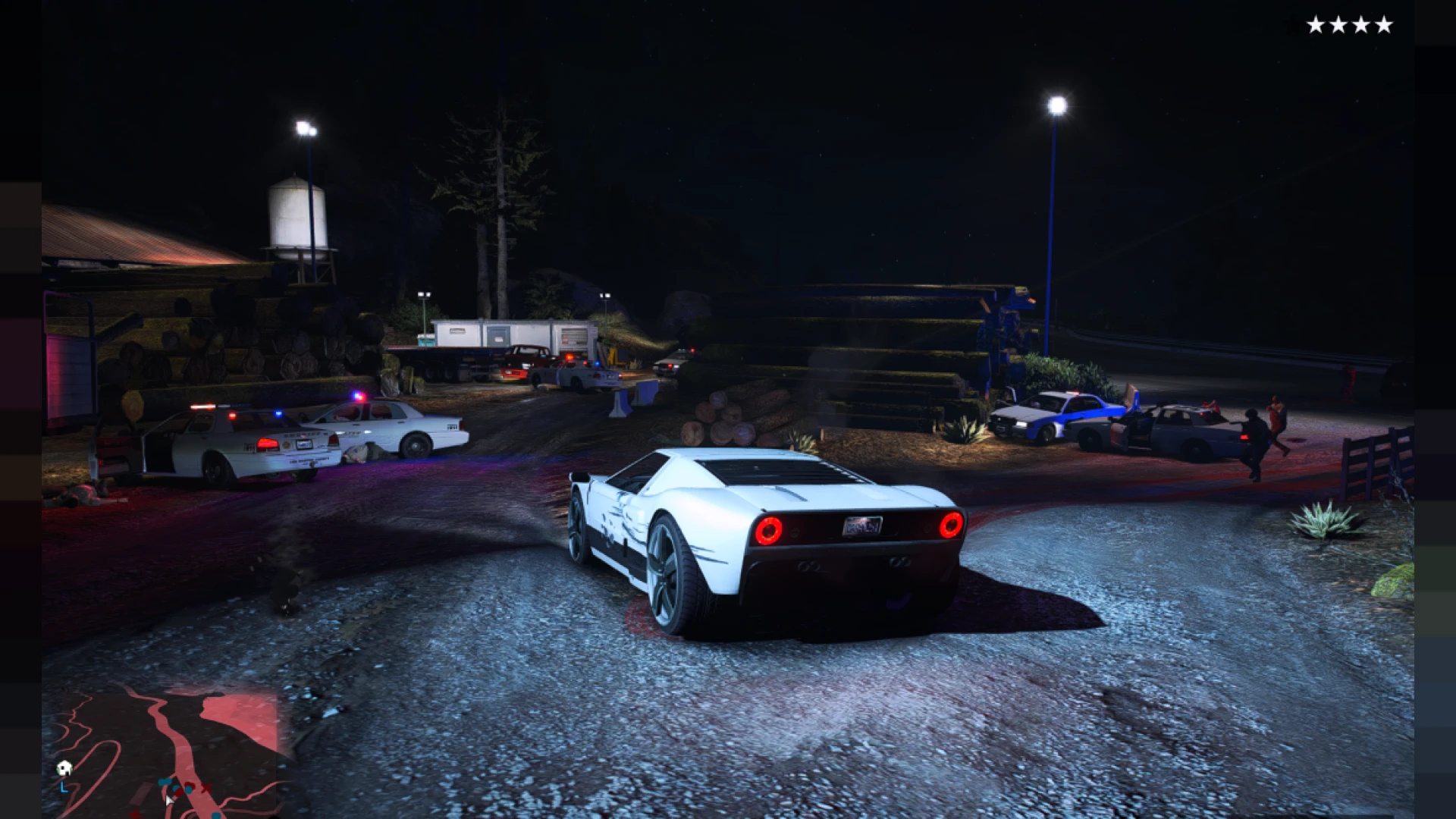 Reggie ReShade preset vibrant grade in FiveM