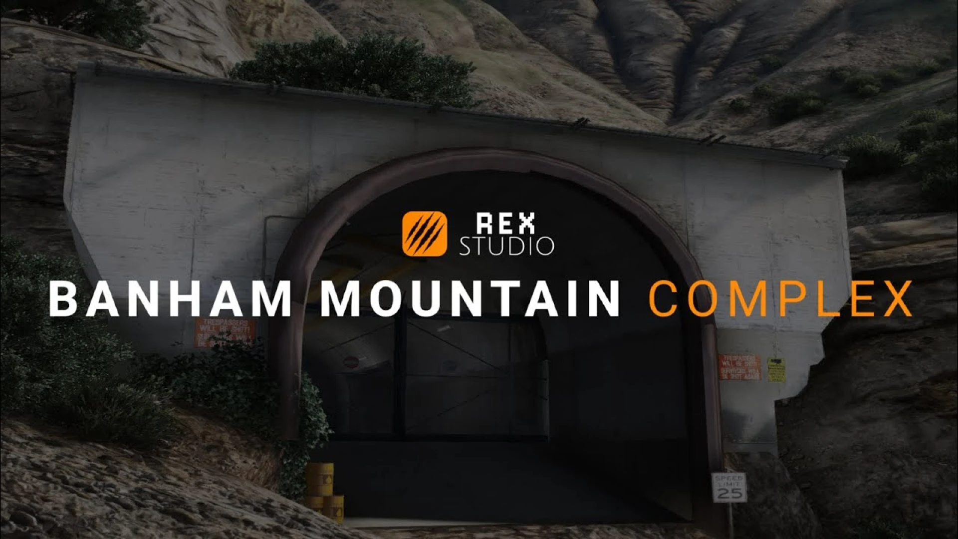 Rex Banham mountain complex mlo hideout compound for FiveM
