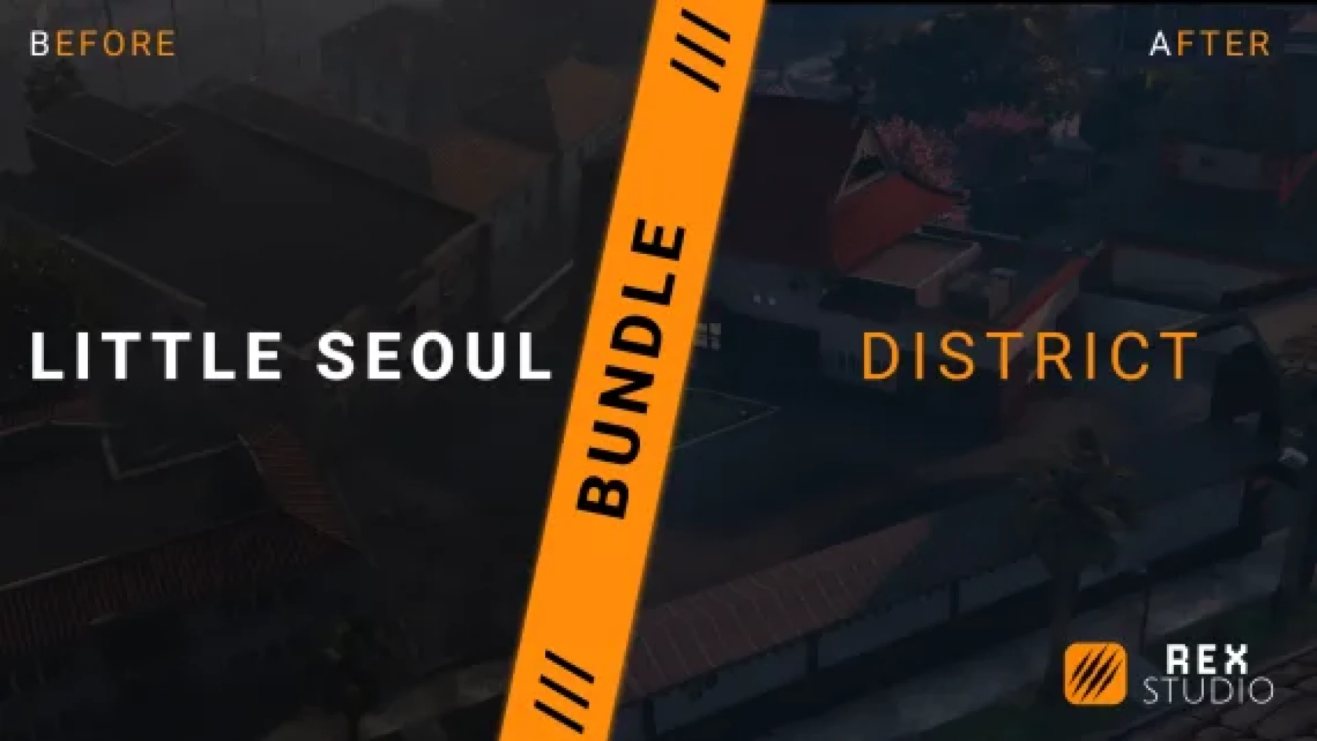 Little Seoul MLO bundle of Koreatown shops and interiors in FiveM