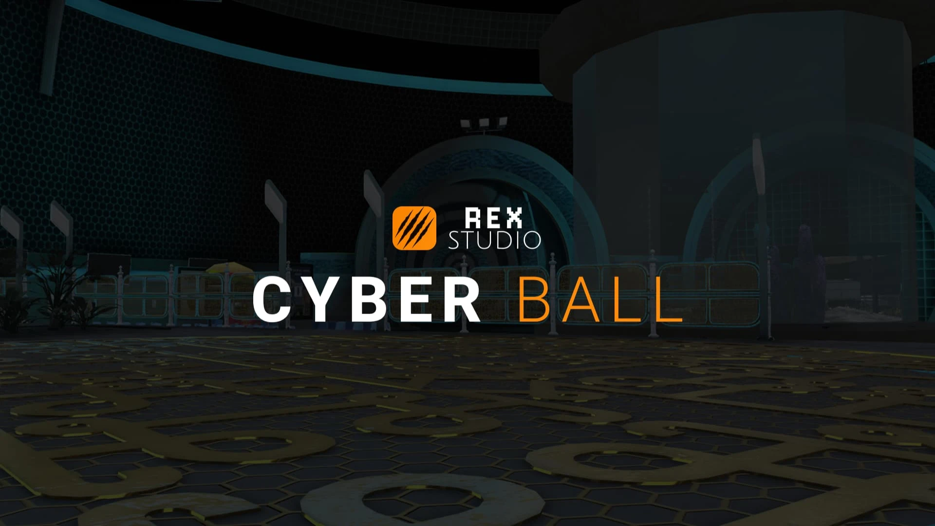 Cyber ball MLO futuristic neon venue interior in FiveM