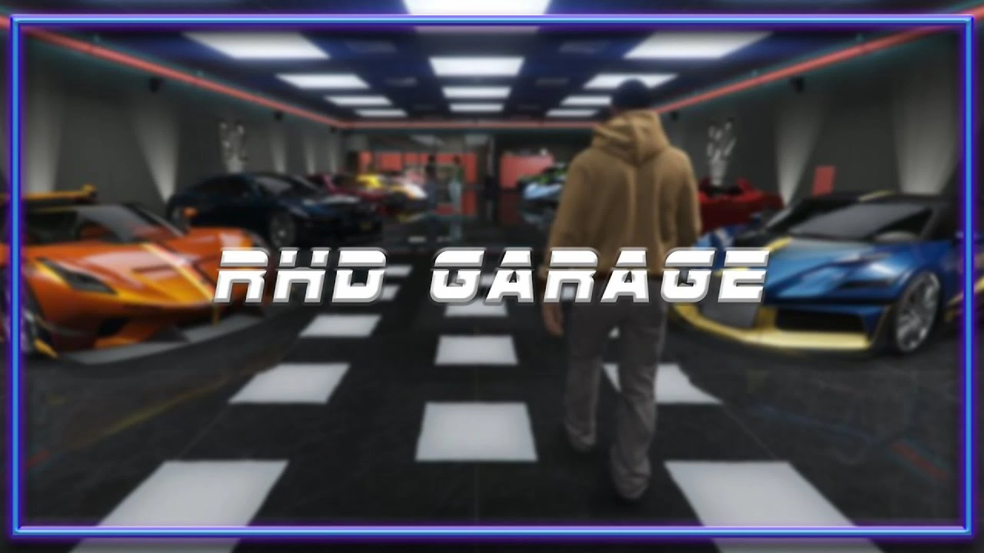 RHD Garages RHD garage script interface preview in FiveM