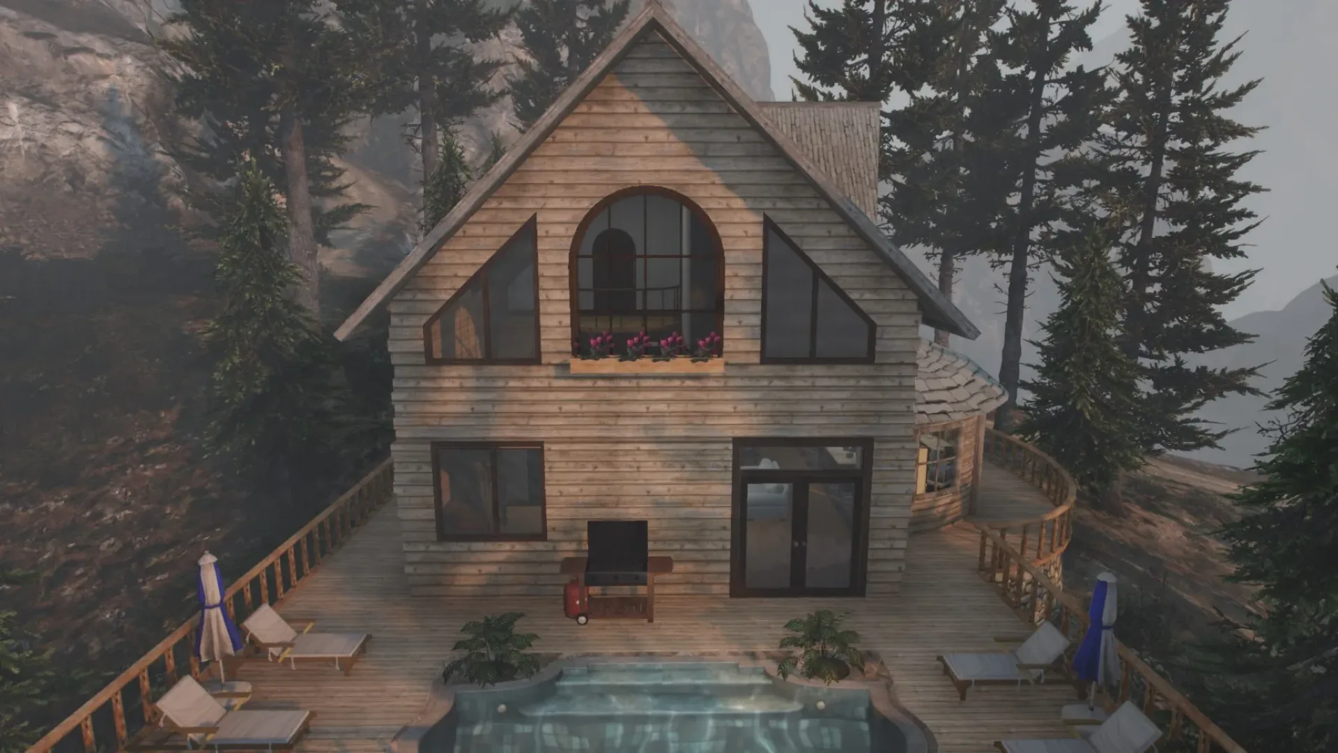 Richards Maps Cottage V2 Version 2 2 MLO interior view - FiveM city and public MLO
