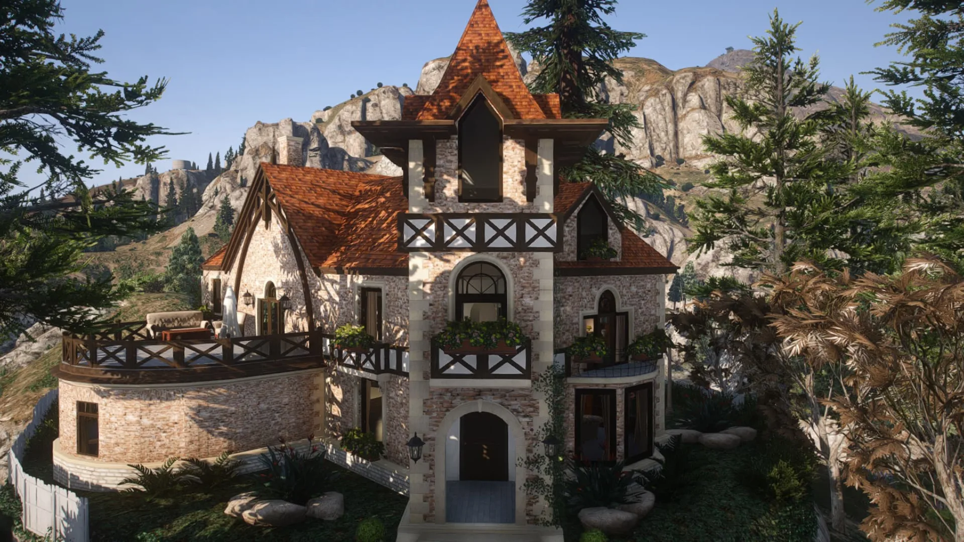 Richards Maps Mountain Cottage House Cabin V4 MLO main room - FiveM housing and mansion MLO