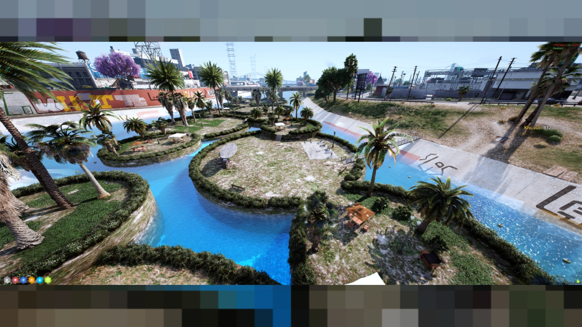 River recreation MLO riverside area for FiveM