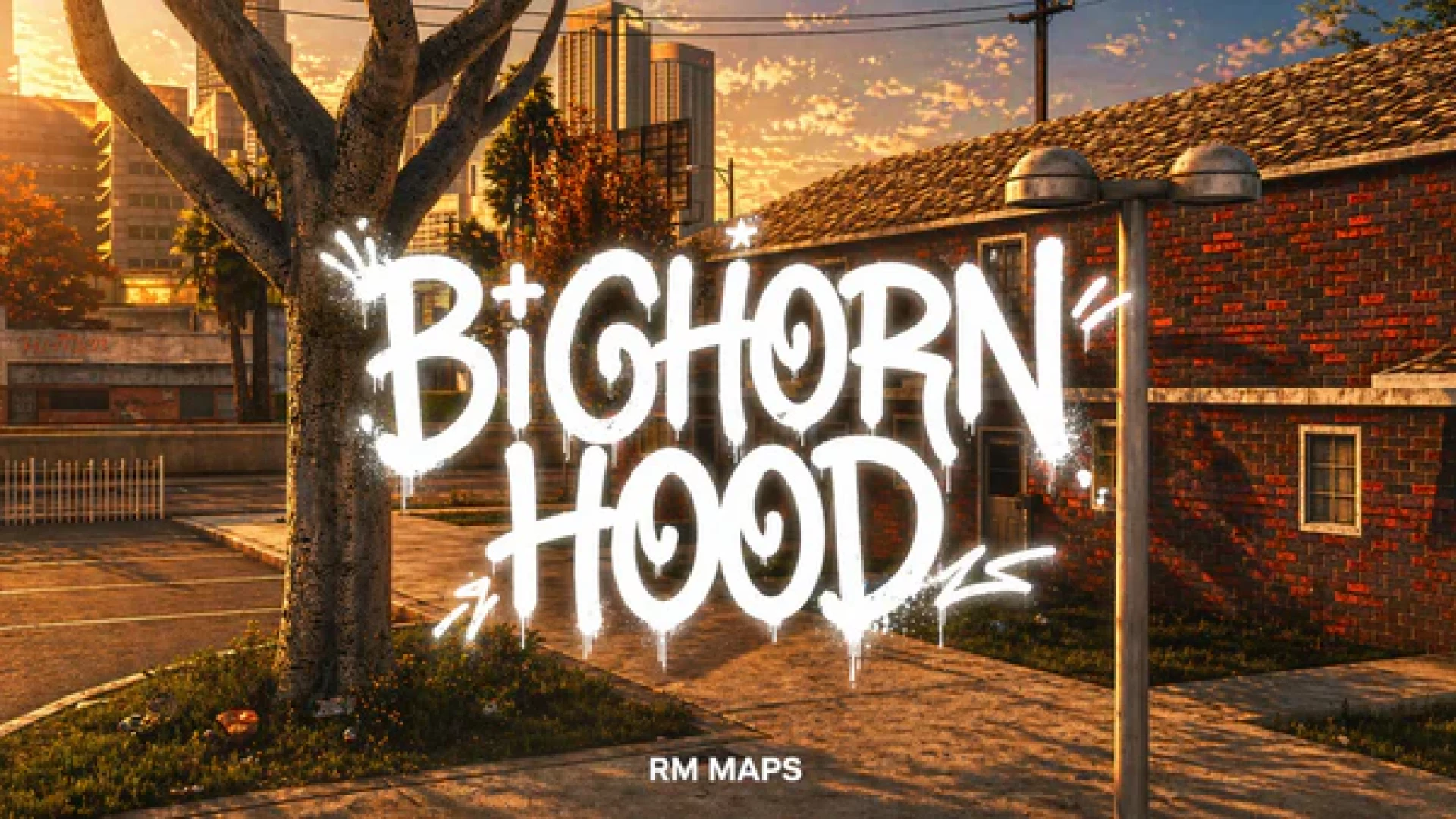 Bighorn Hood MLO gritty neighbourhood street and alleys in FiveM