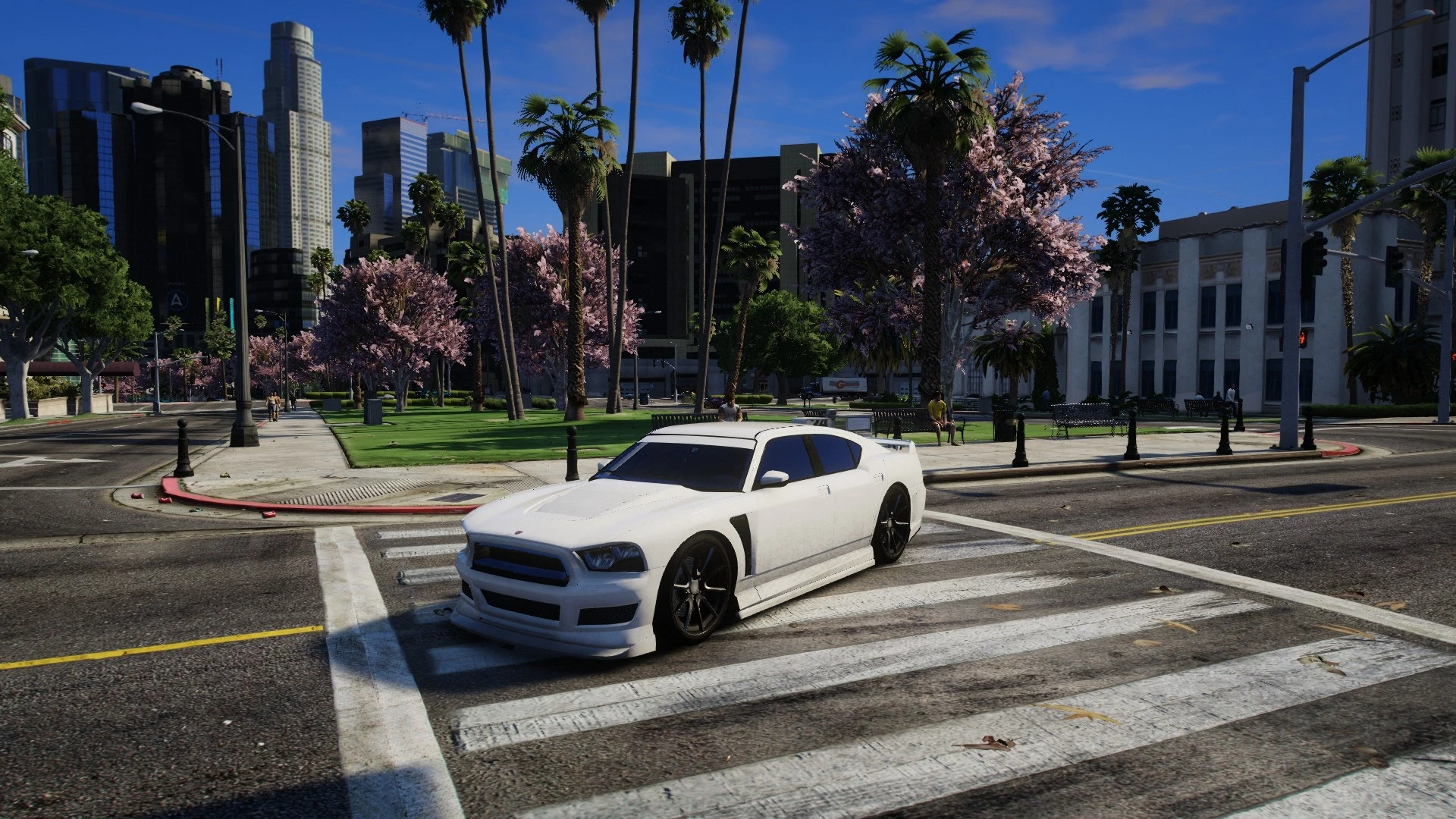 Rockford hills mlo revamped upscale district exterior in FiveM — view 2