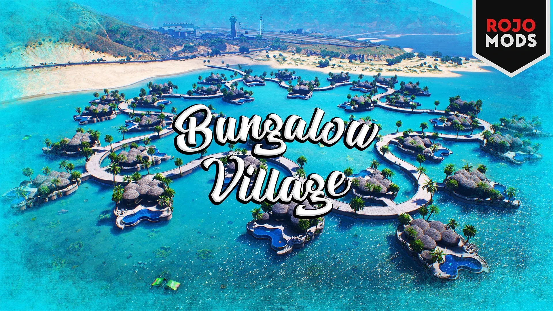 Bungalow village MLO suburban housing cluster for FiveM