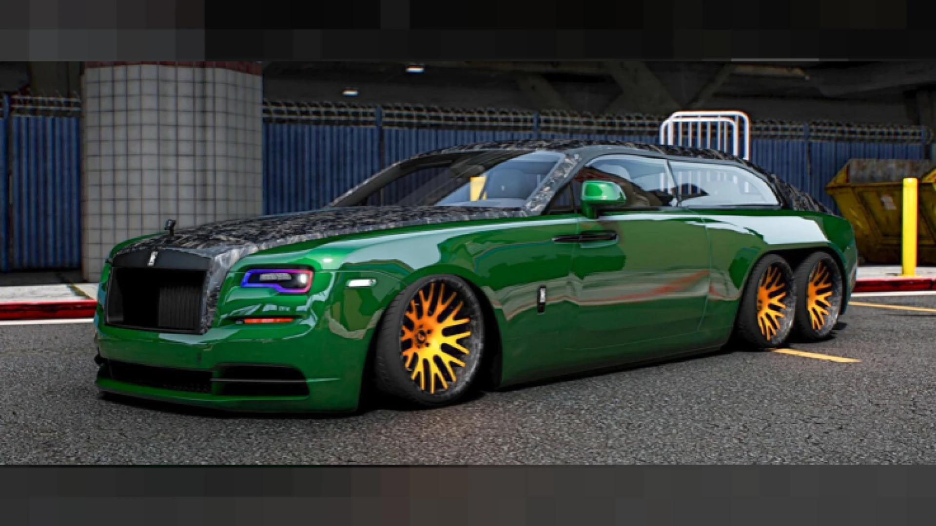 Rolls royce wraith 6x6 mansory add on fivem — FiveM vehicle preview