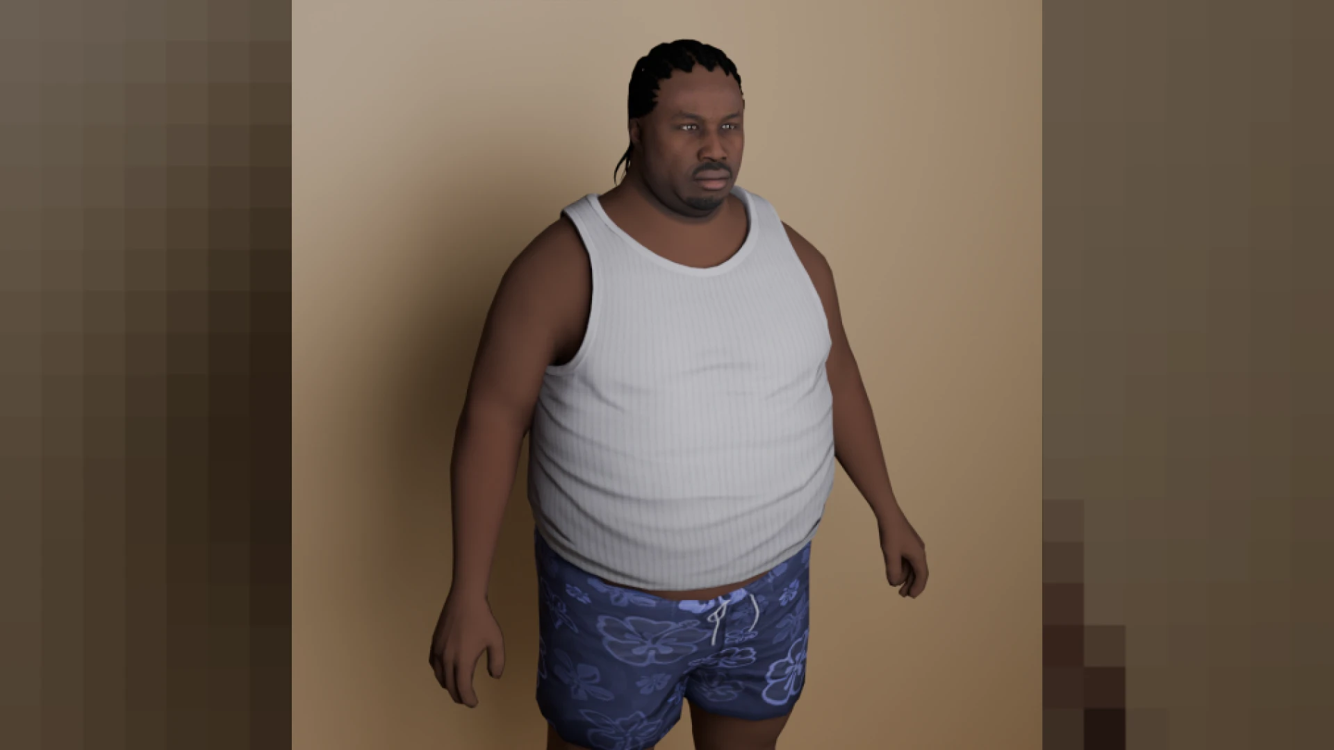 Fat Dee ped — custom FiveM character model