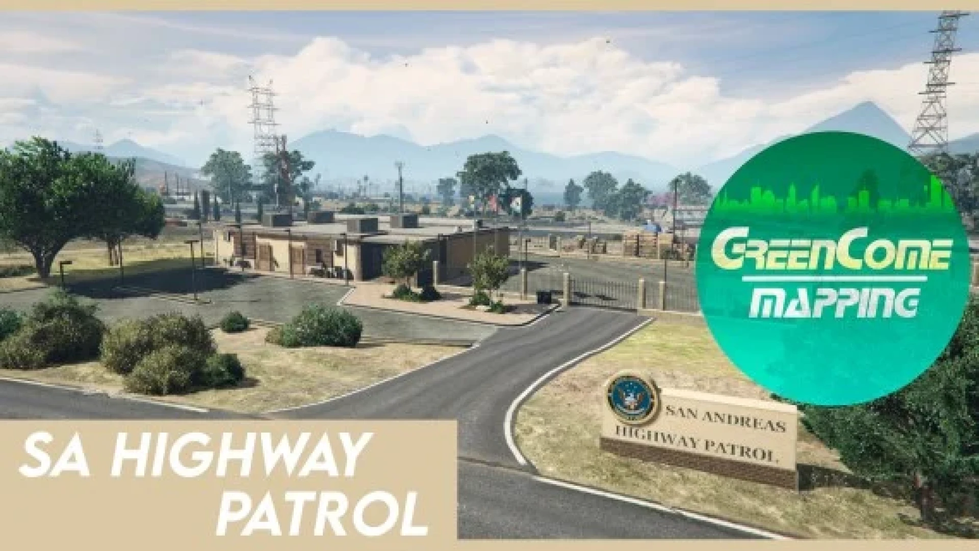 SA Highway Patrol MLO trooper station interior for FiveM police roleplay