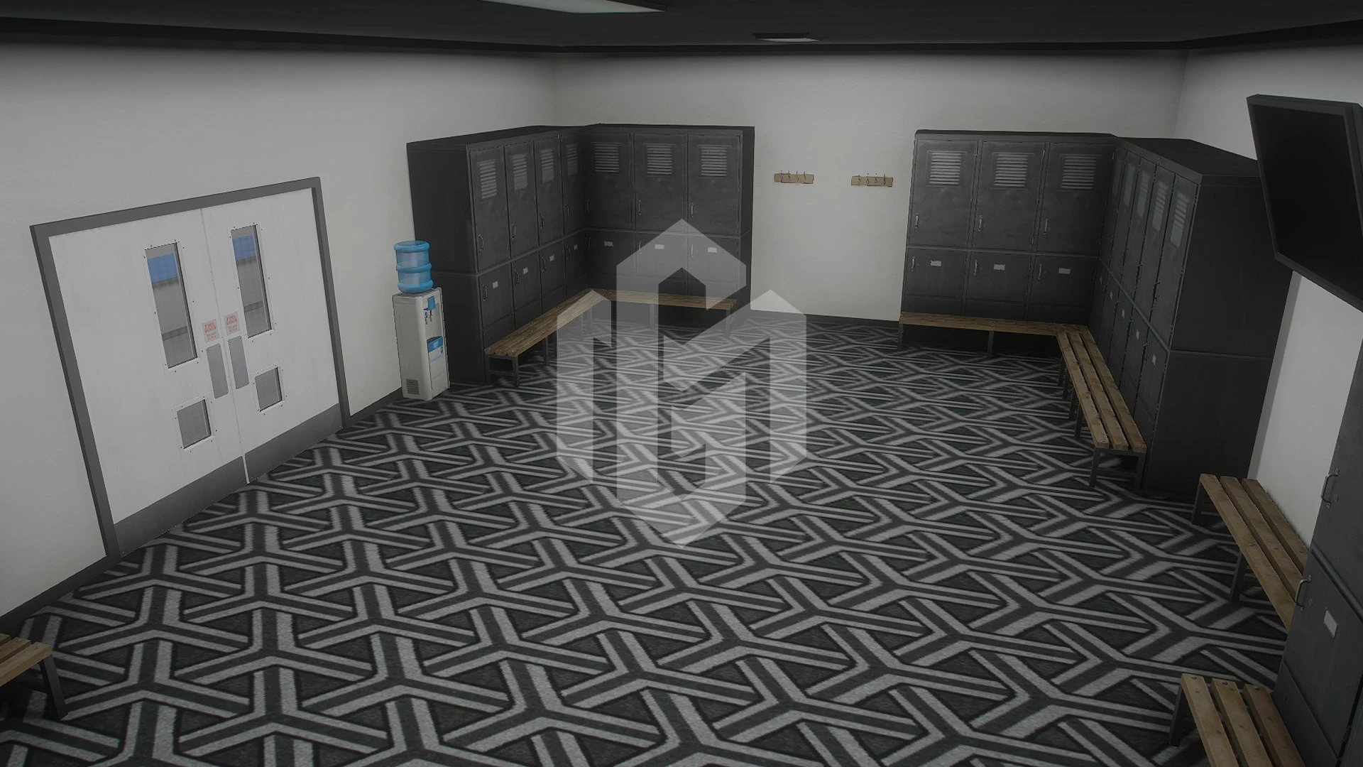 Medical center mlo hospital reception and wards with elevator access — view 2