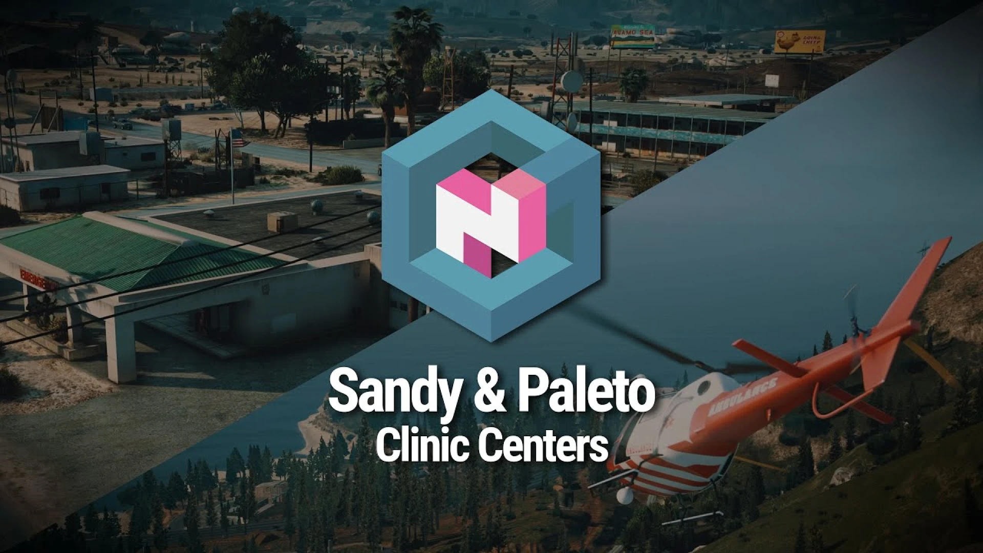 Sandy Shores Clinic MLO interior preview for FiveM roleplay