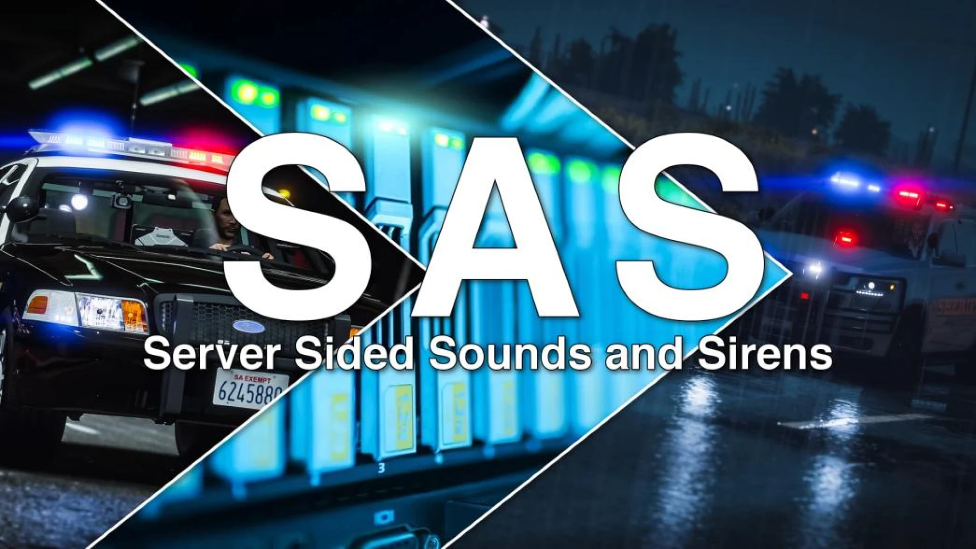 Server sided sirens setup for FiveM emergency vehicles