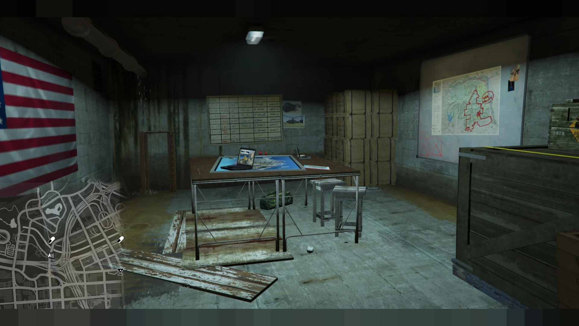Sewer methlab drug lab hidden in damp storm tunnels beneath the city