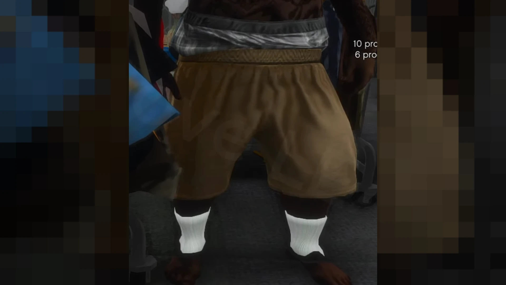 Short pants on MP male character in FiveM