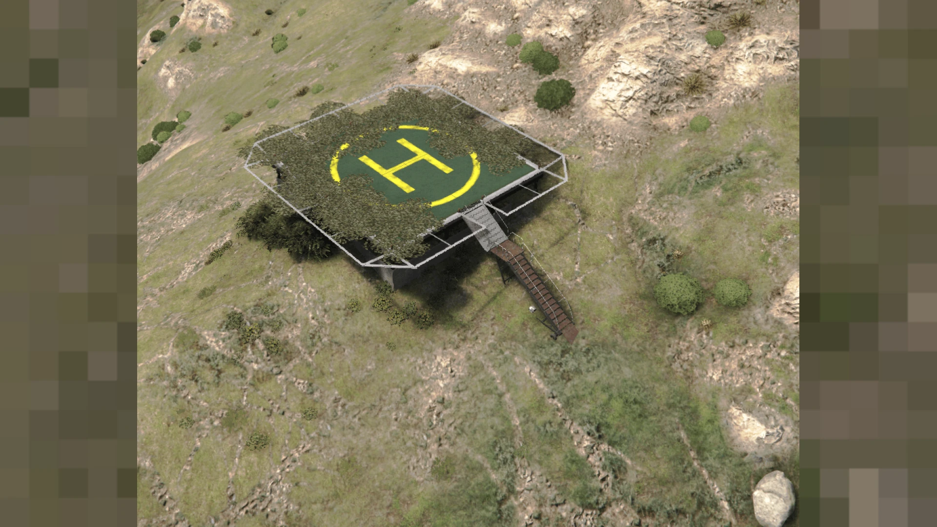 Sniper Outpost MLO overlooking the surrounding terrain — view 2