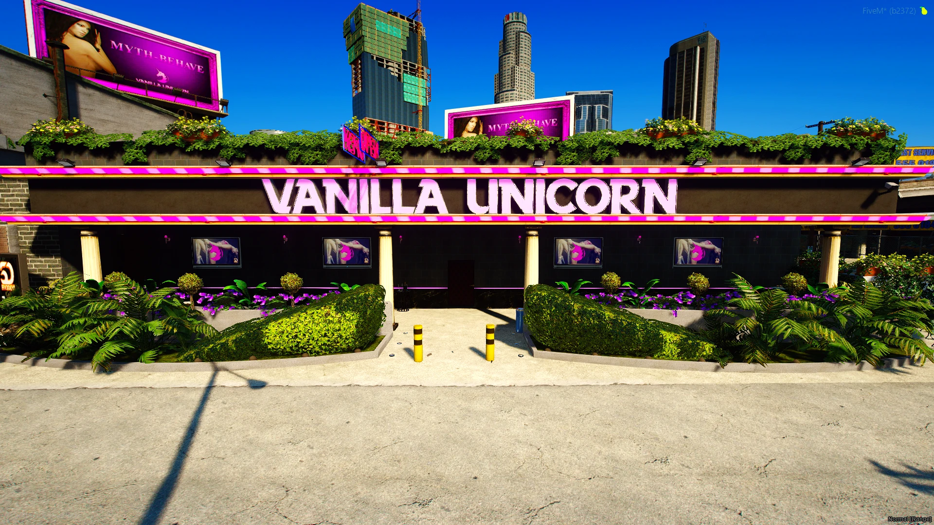 Vanilla nightclub mlo interior with dance floor and VIP booths in FiveM
