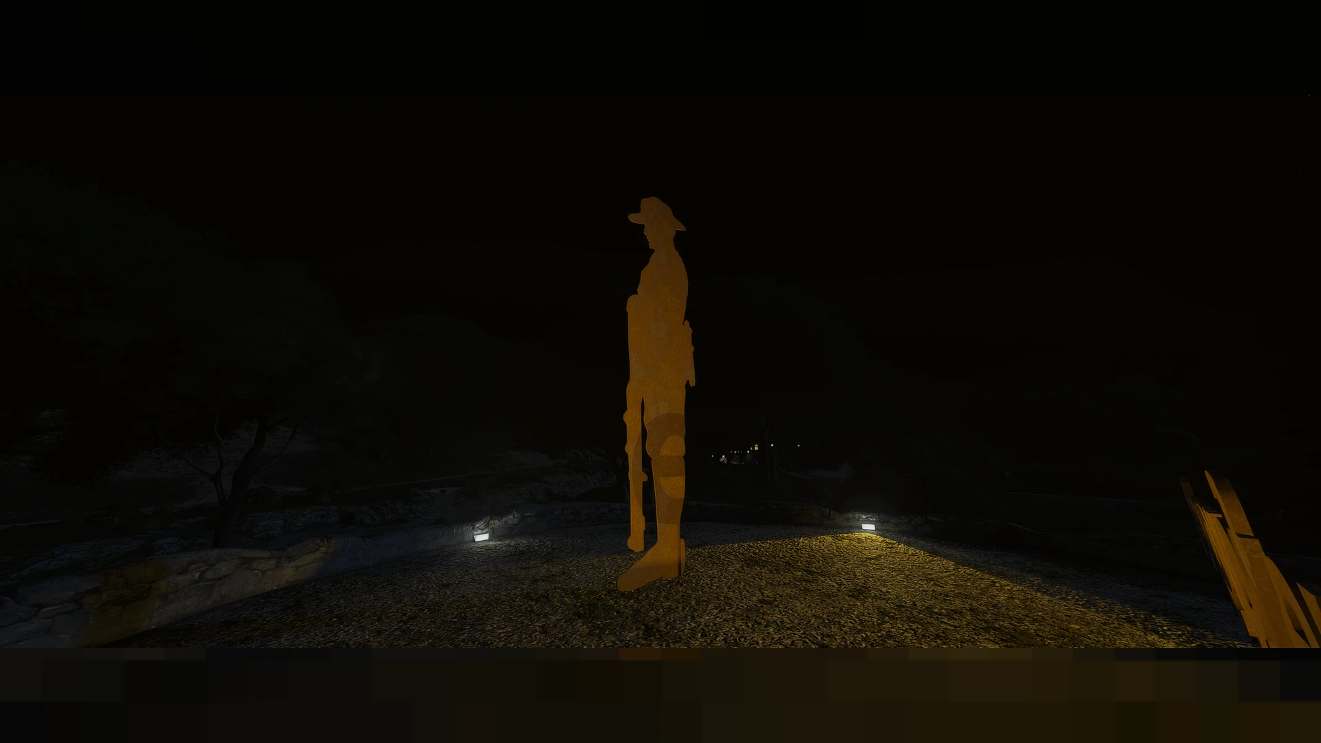 Southern ANZAC war memorial monument and remembrance park in FiveM — view 2