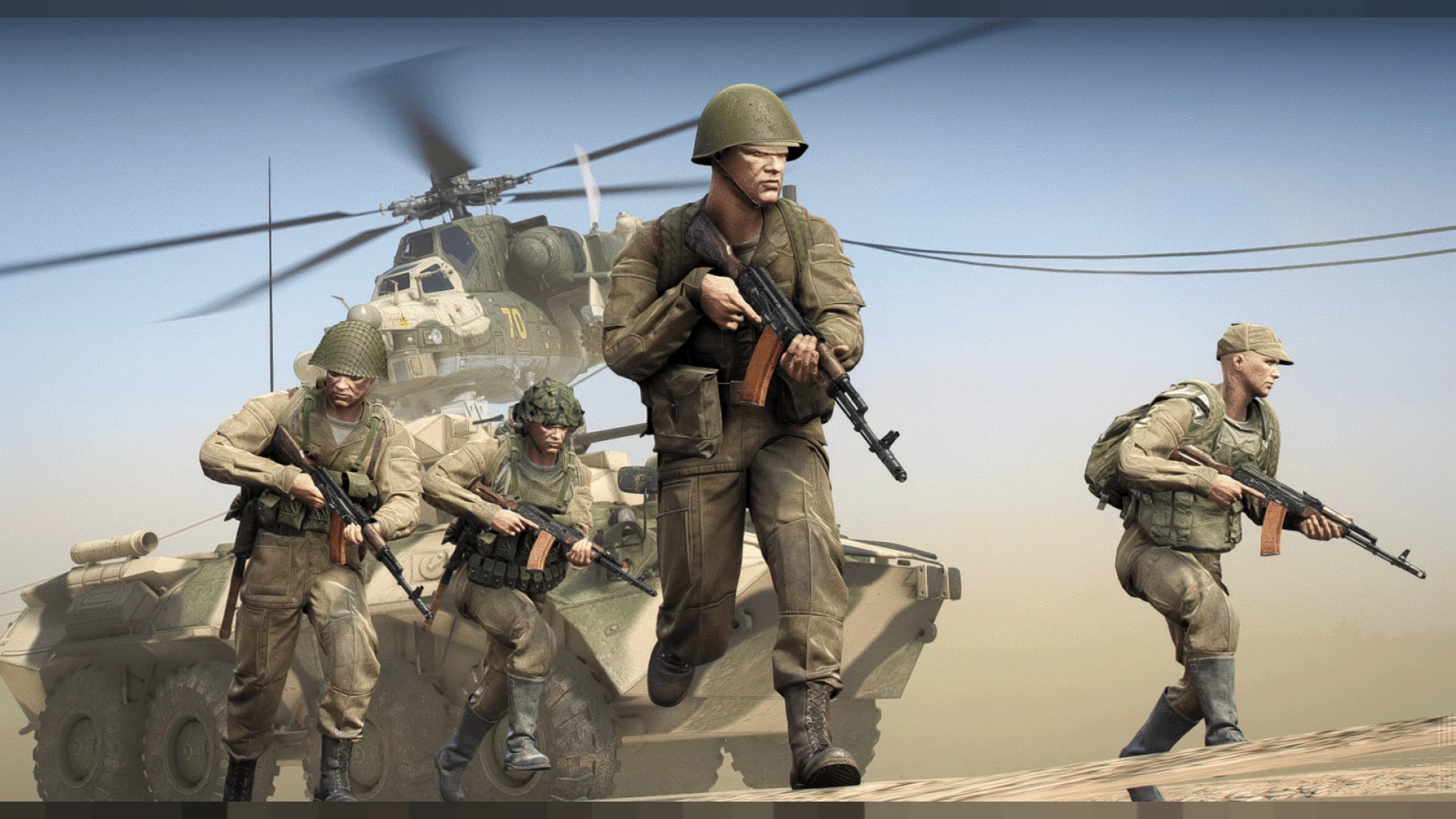 Soviet Armed Forces Cold War EUP uniforms in FiveM