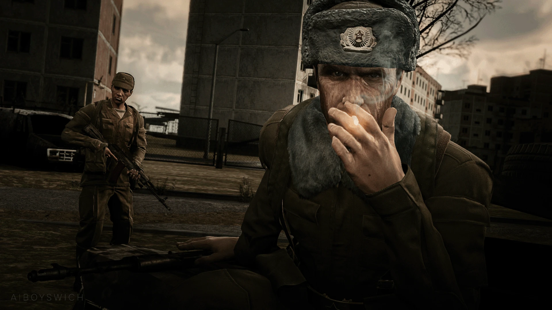 Soviet Armed Forces Cold War EUP uniforms in FiveM — view 2