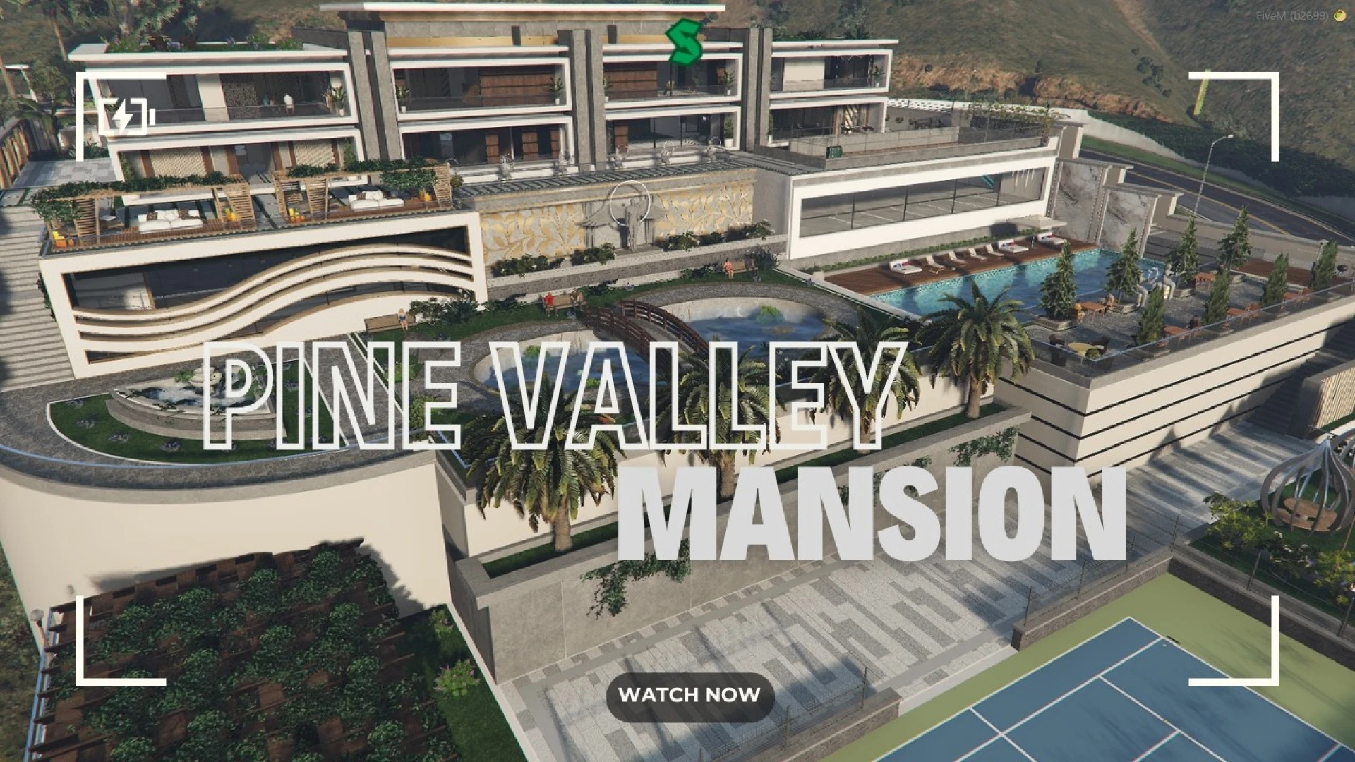 Pine Valley Mansion luxury estate interior for FiveM roleplay