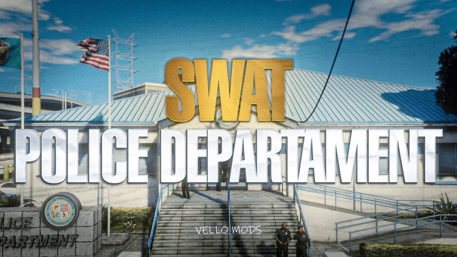 SWAT Police Department interior preview for FiveM roleplay servers