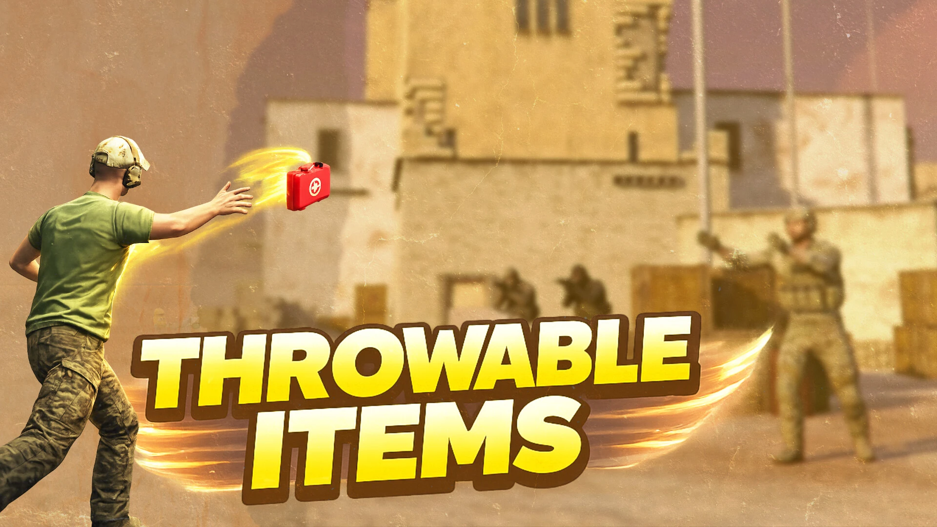 Throwable Items FiveM script — throwing an item as a physical object
