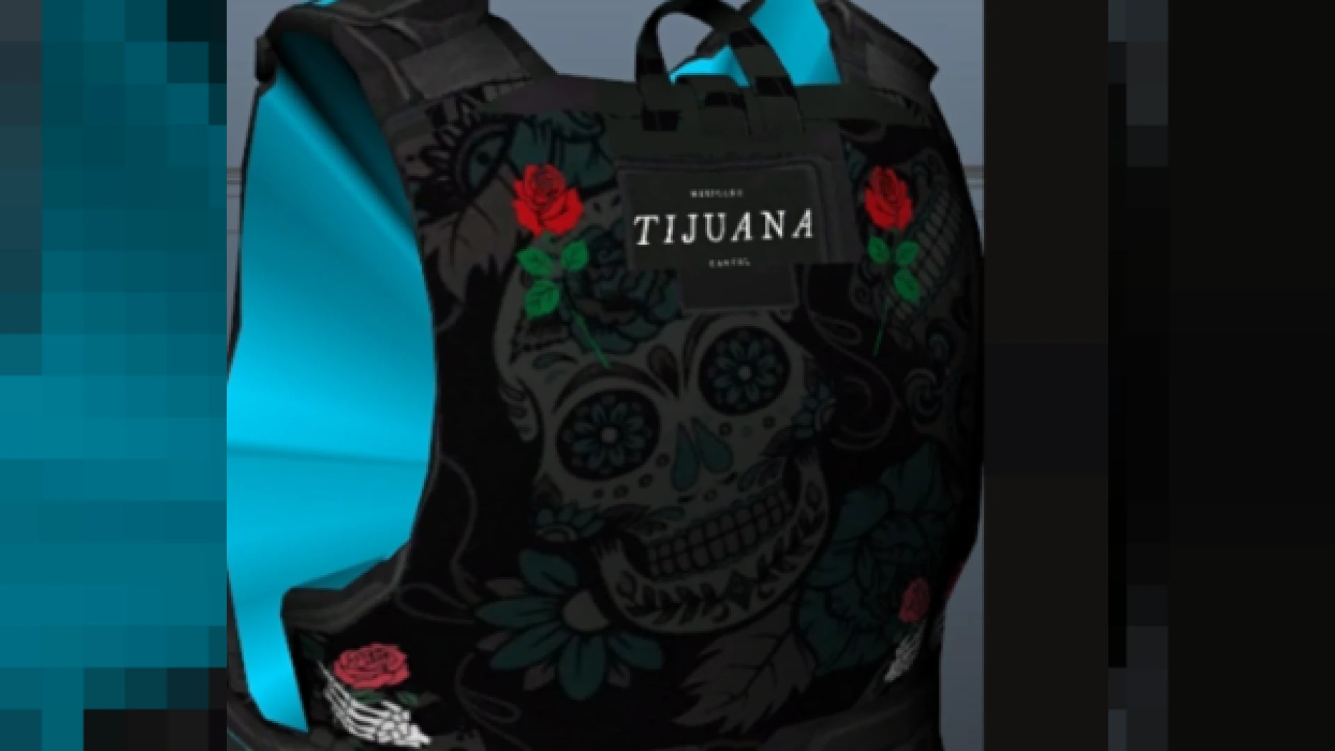 Tijuana Cartel Vest fitted on MP male ped in FiveM