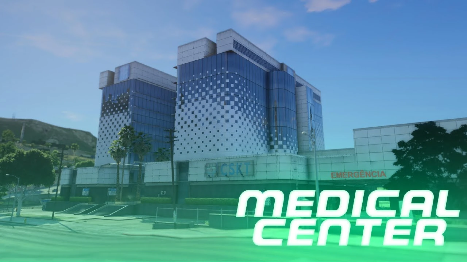 Medical Center MLO hospital wards and surgery corridor in FiveM