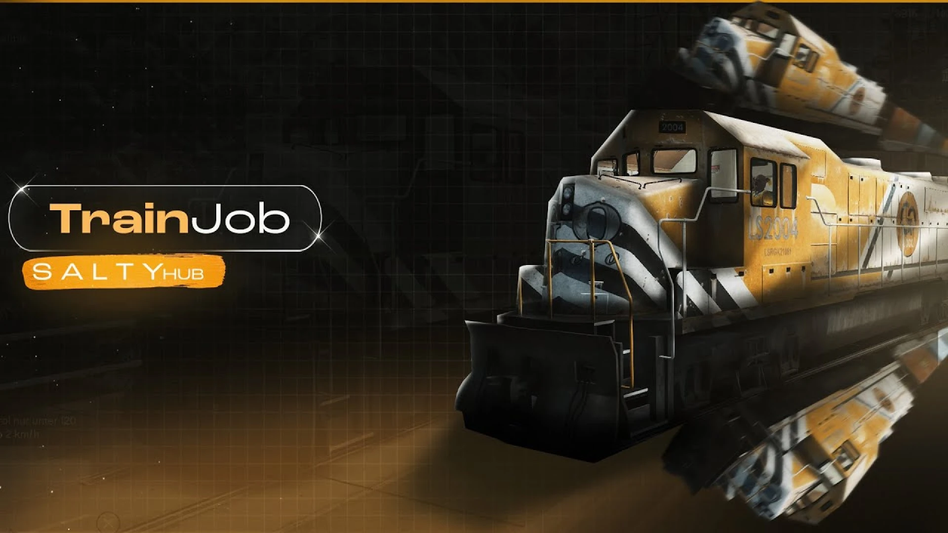 Train & Metro Job FiveM script — driving a city train on its route