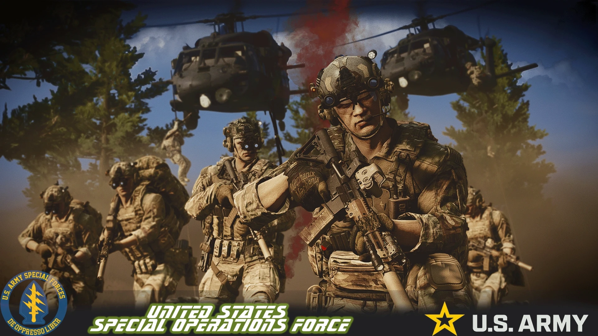 Special forces clothing pack with combat gear on a FiveM character